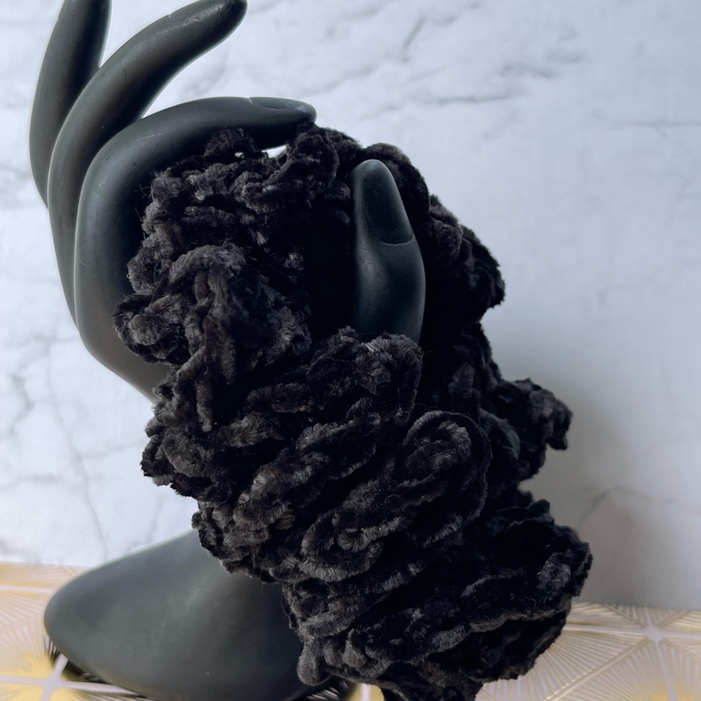 Black Velvet Scrunchie